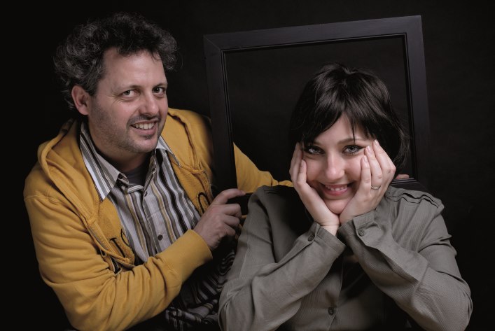 Gli autori della bottega Ceramiche Pierluca. Albisola, Savona. Gumdesign