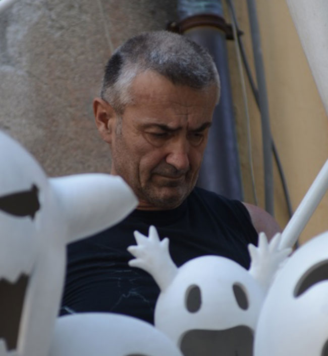 Gli autori della bottega Ceramiche Pierluca. Albisola, Savona. Roberto Cambi