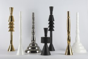 Gli autori della bottega Ceramiche Pierluca. Albisola, Savona. Flautati