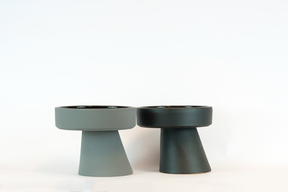 Le collezioni della bottega Ceramiche Pierluca. Albisola, Savona.