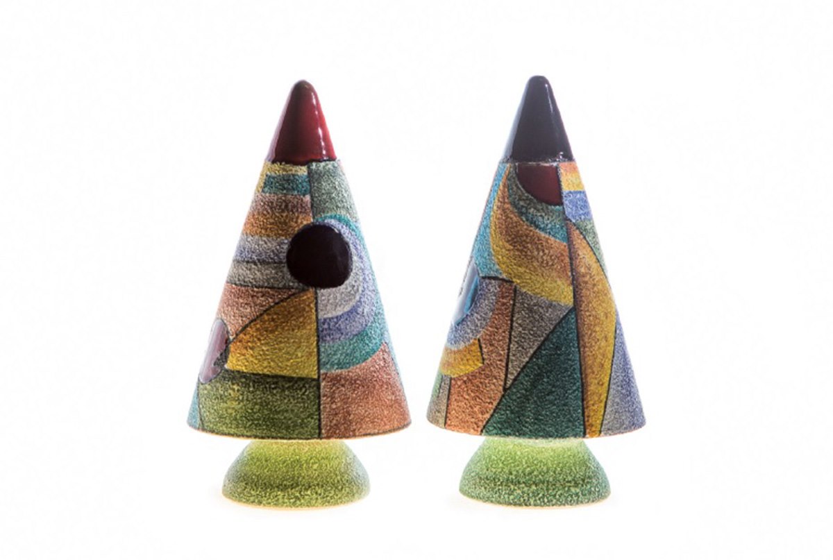 Le collezioni di design della bottega Ceramiche Pierluca. XTREE